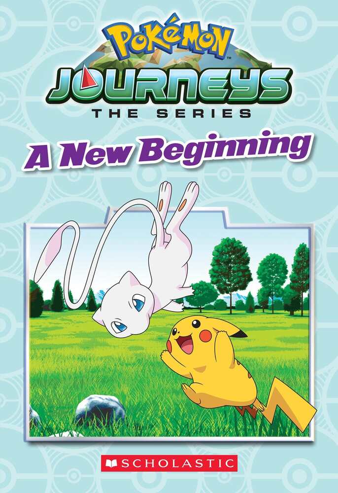 Pokemon Journeys The Series: A New Beginning Paperback Book